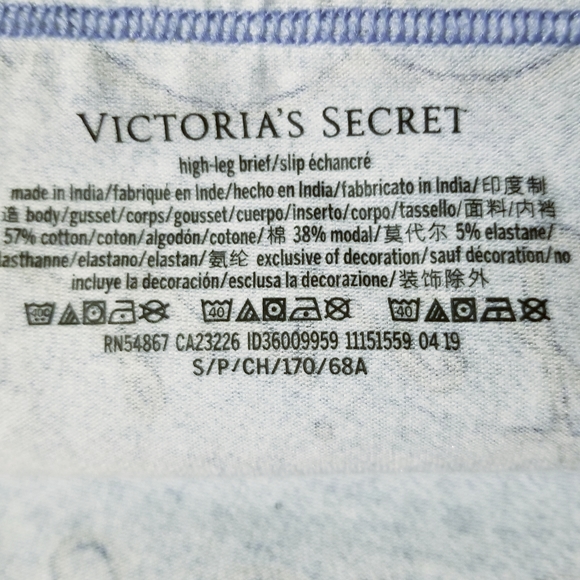 ❤ SOLD***. VS High-Leg Briefs - Picture 3 of 3